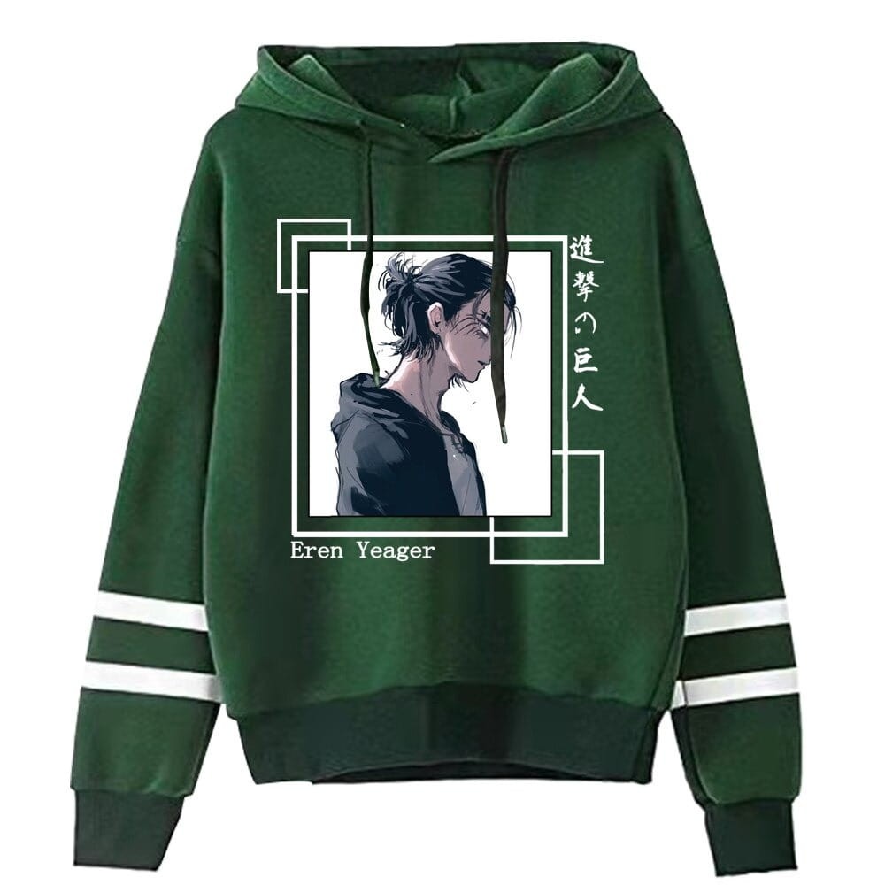 Attack on Titan Eren Anime Cotton Hoodie
