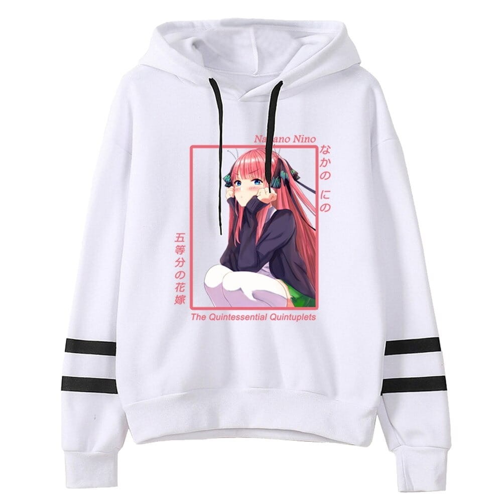 The Quintessential Quintuplets Nino Anime Cotton Hoodie