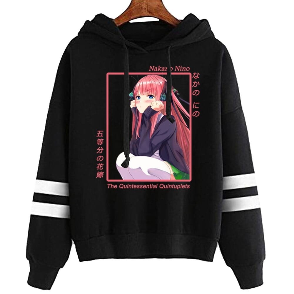 The Quintessential Quintuplets Nino Anime Cotton Hoodie