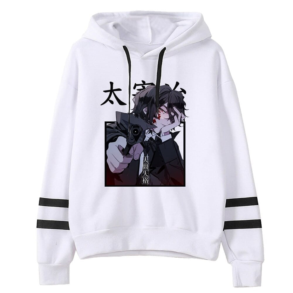 Bungou Stray Dogs Osamu Dazai Anime Cotton Hoodie