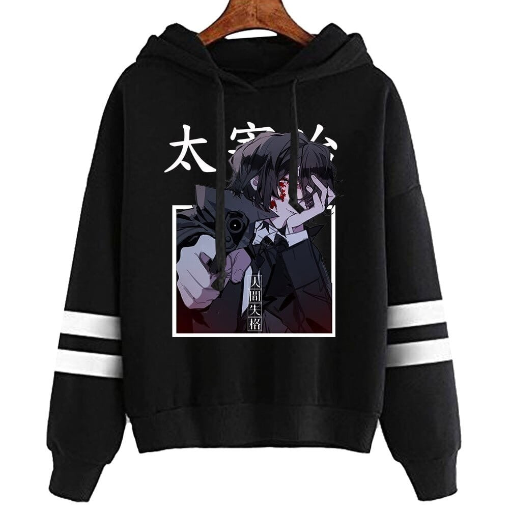 Bungou Stray Dogs Osamu Dazai Anime Cotton Hoodie