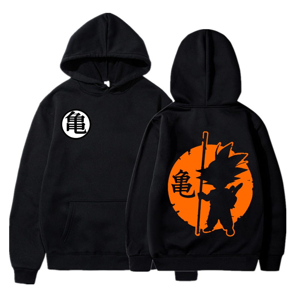 Anime Backprint Cotton Hoodie Dragon Ball