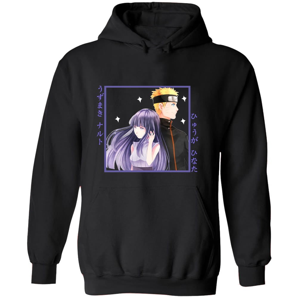 Naruto Shippuden Naruto&Hinata Anime Cotton Hoodie