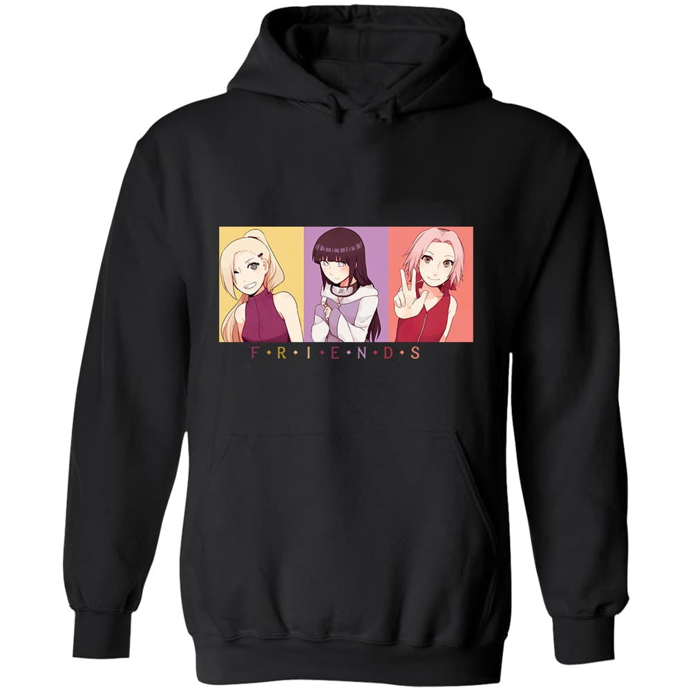 Naruto Shippuden Girls Anime Cotton Hoodie
