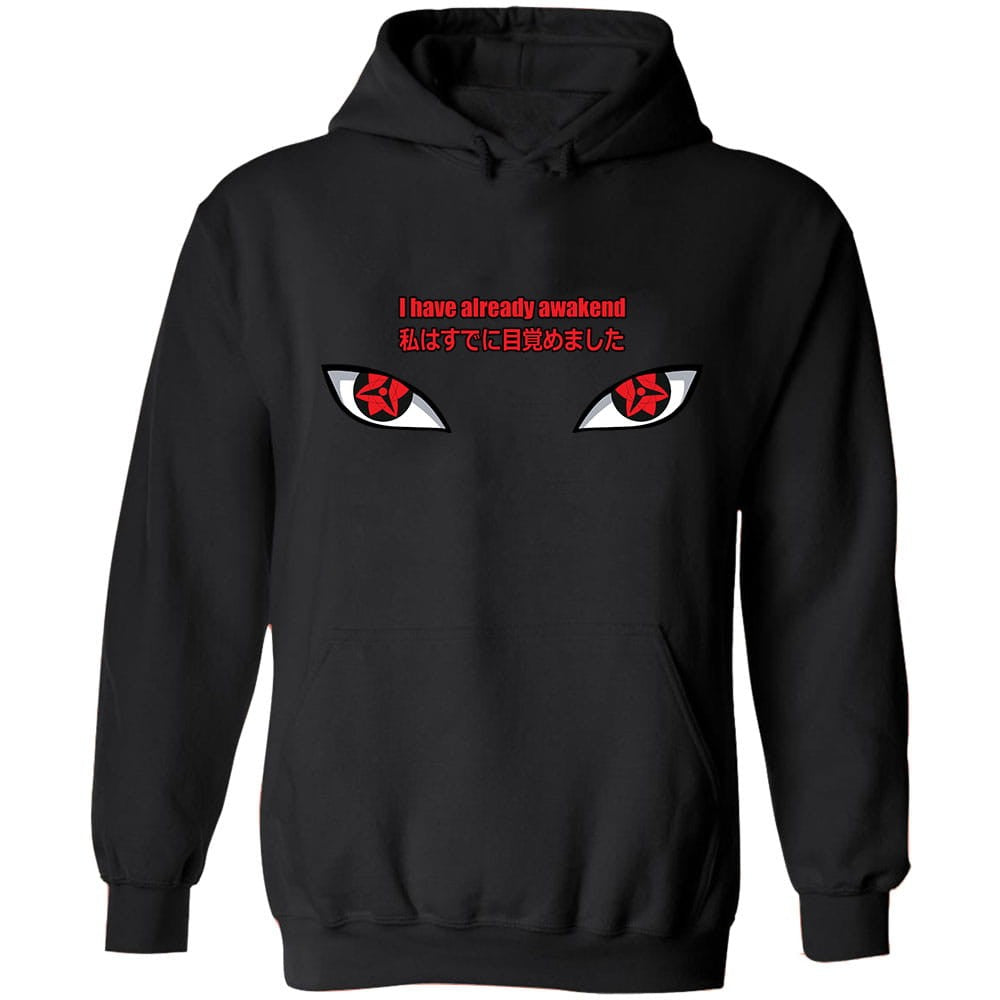 Naruto Shippuden Sharingan Uchiha Itachi Anime Cotton Hoodie