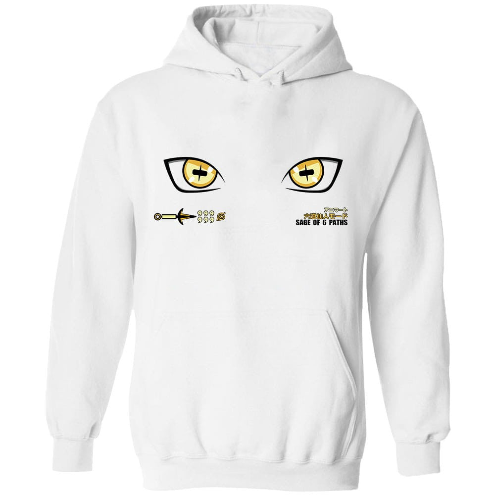 Naruto Shippuden Oczy Naruto Uzumaki Anime Cotton Hoodie