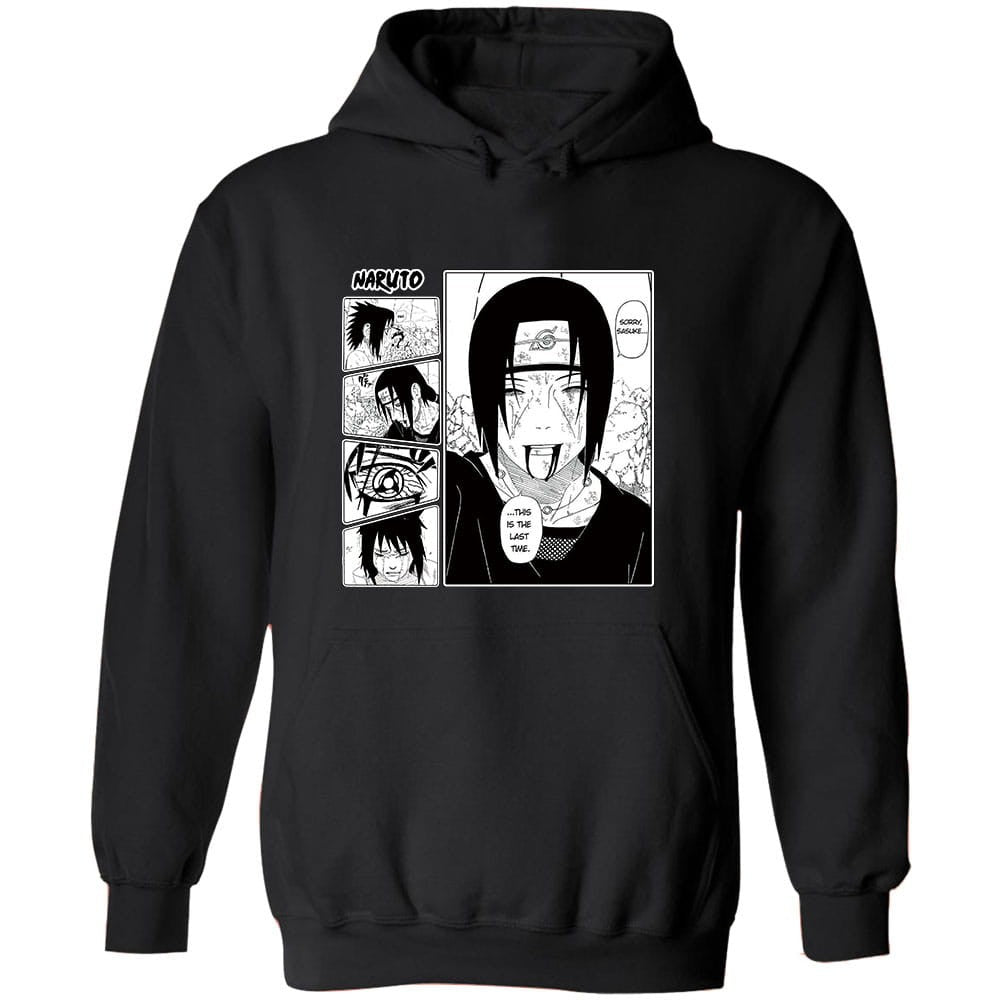 Naruto Shippuden Manga Uchiha Anime Cotton Hoodie