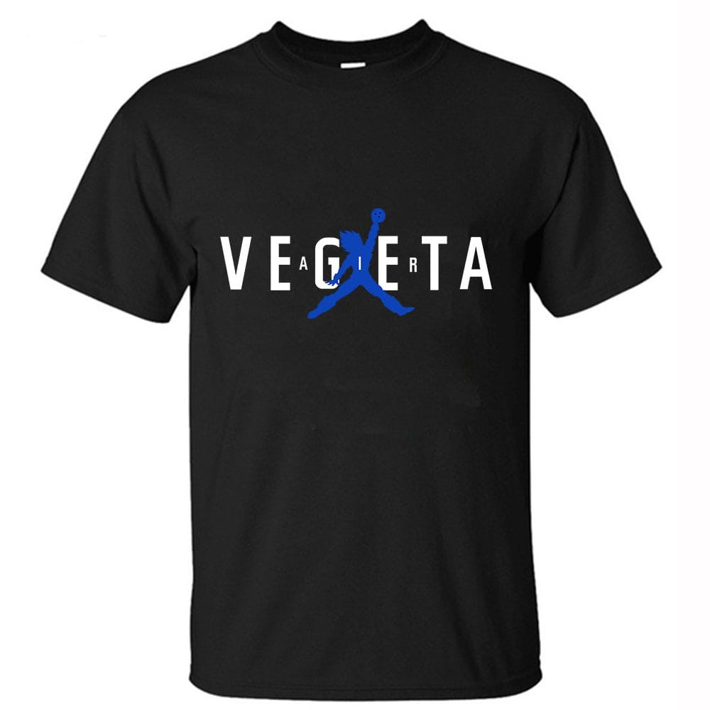 Dragon Ball Vegeta Jordan 100% Cotton Anime T-Shirt