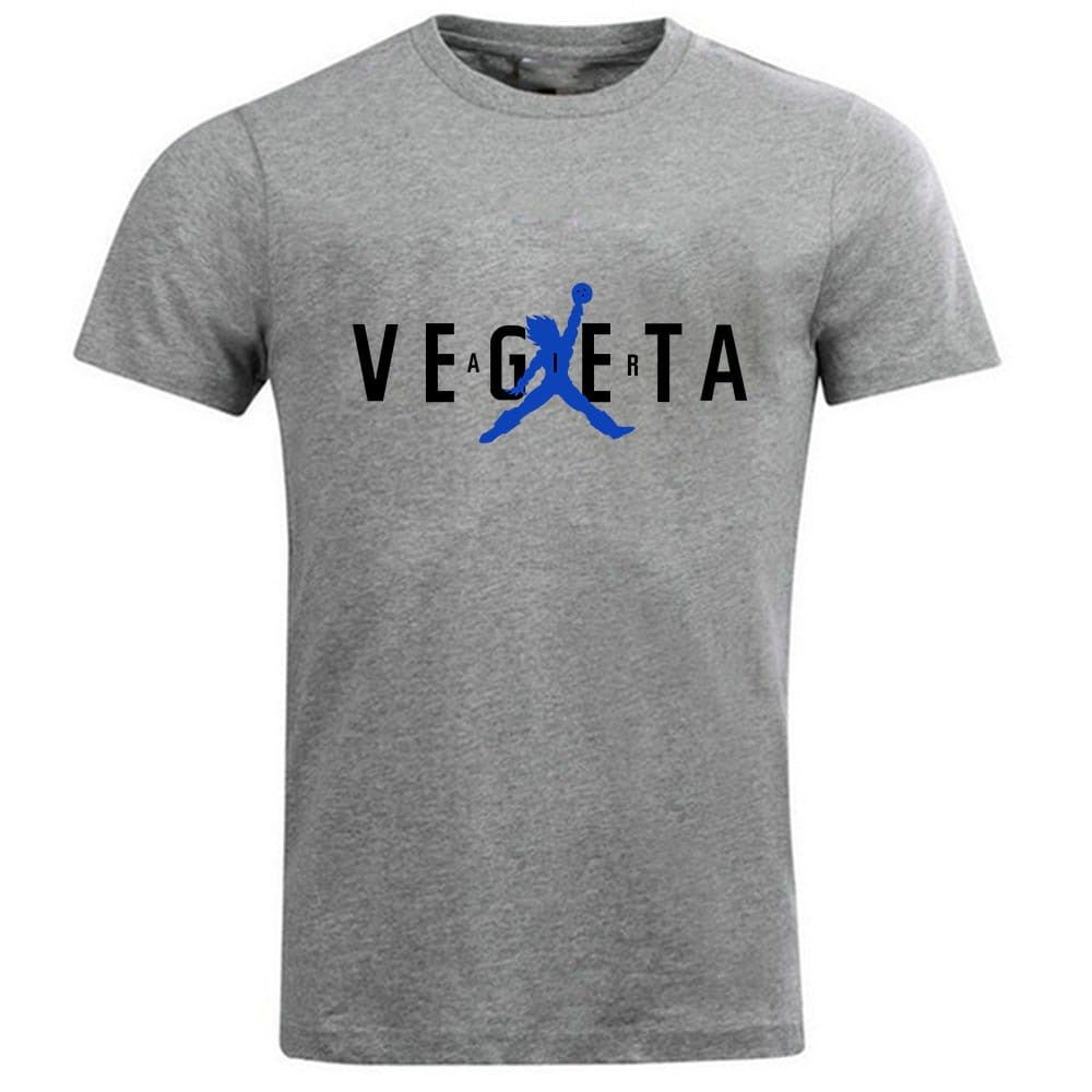 Dragon Ball Vegeta Jordan 100% Cotton Anime T-Shirt
