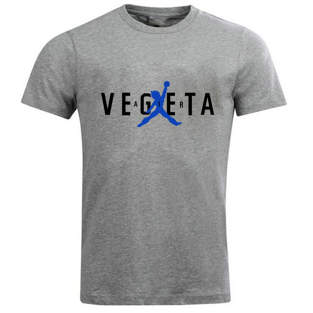 Dragon Ball Vegeta Jordan 100% Cotton Anime T-Shirt