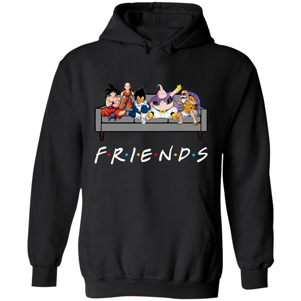 Dragon Ball Friends Postacie Anime Cotton Hoodie