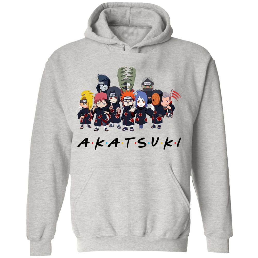 Naruto Shippuden Grupa Akatsuki Anime Cotton Hoodie
