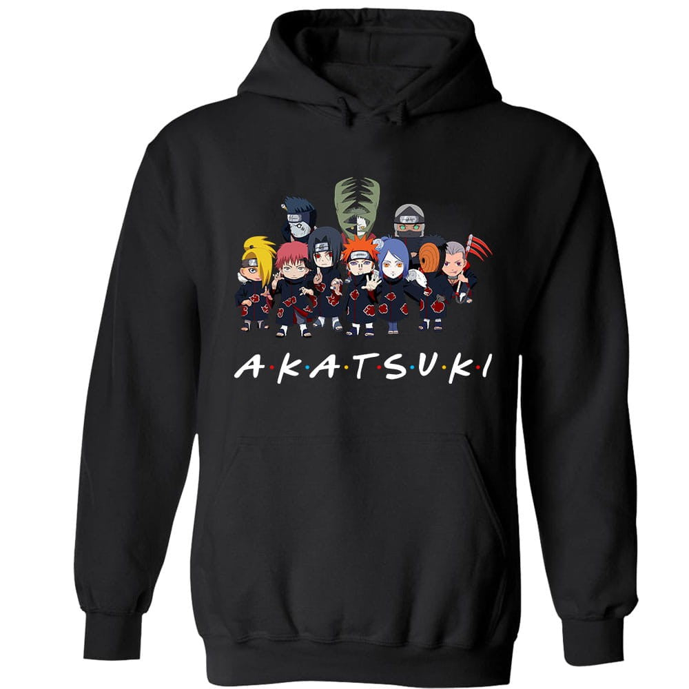 Naruto Shippuden Grupa Akatsuki Anime Cotton Hoodie