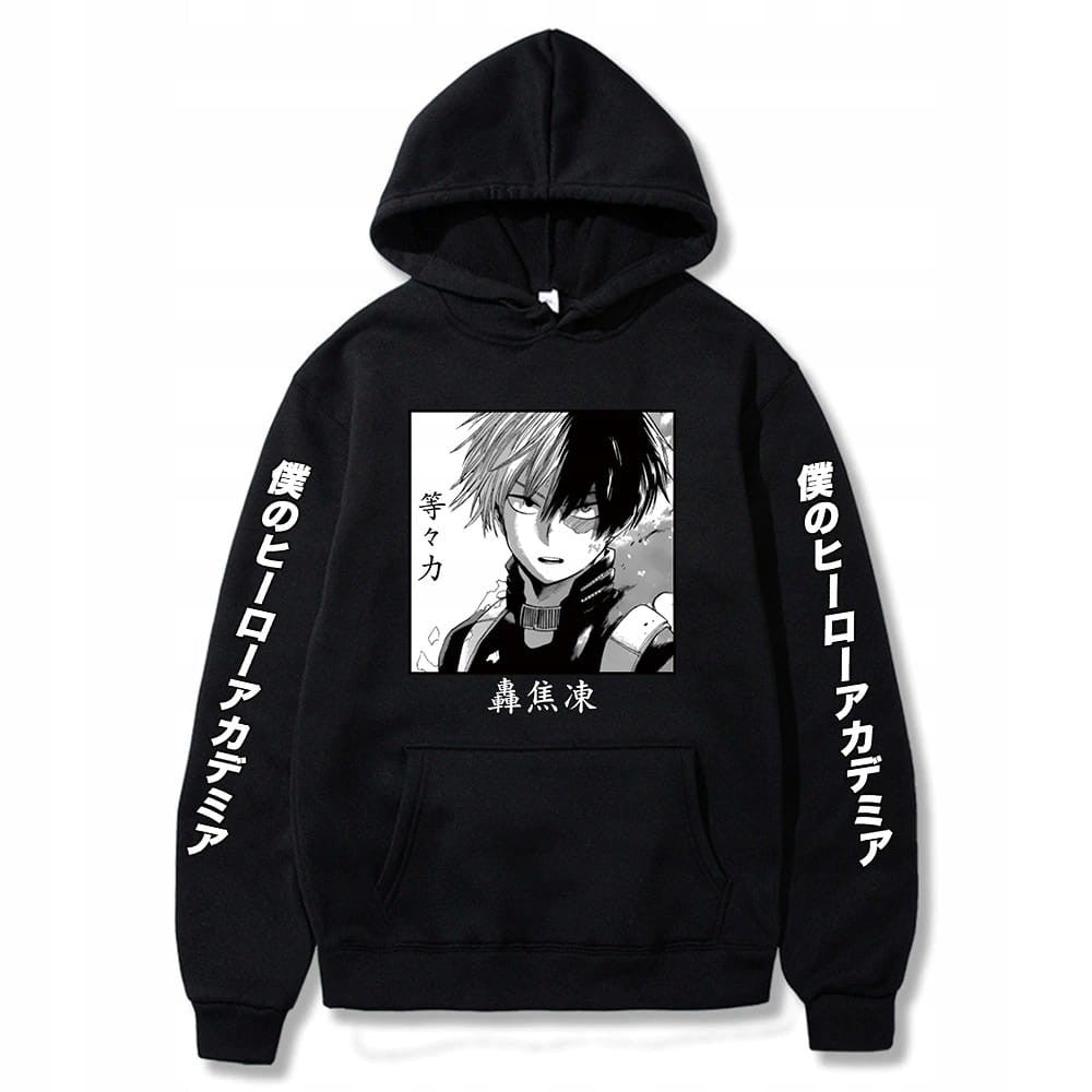 Cotton Hoodie My Hero Academia Shoto Todoroki