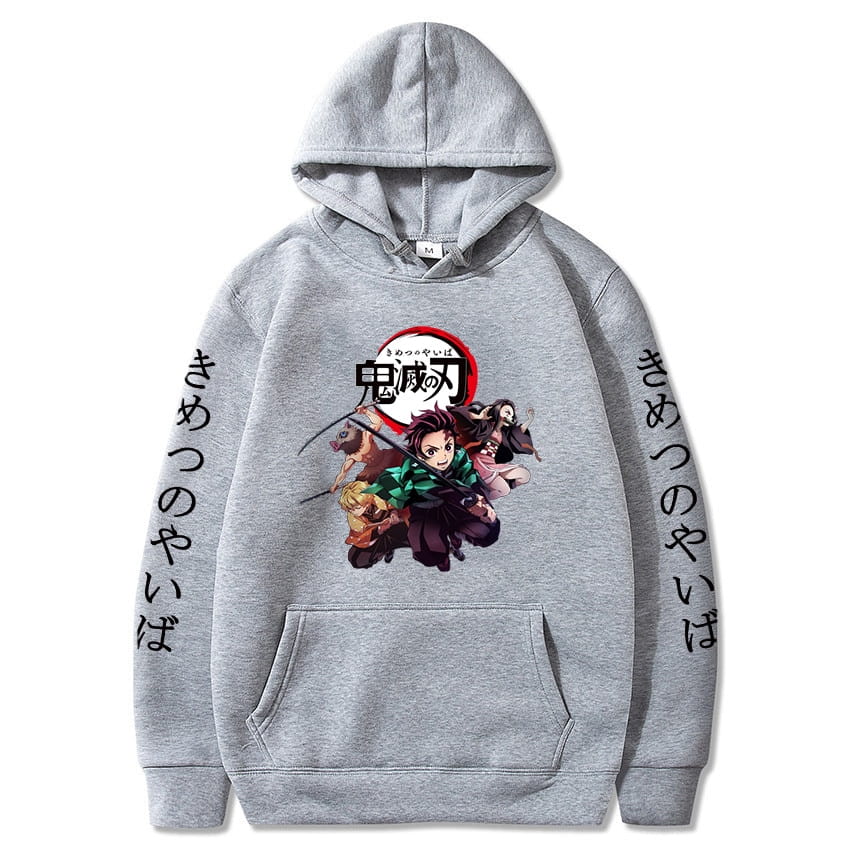 Cotton Hoodie Demon Slayer Tanjiro Nezuko
