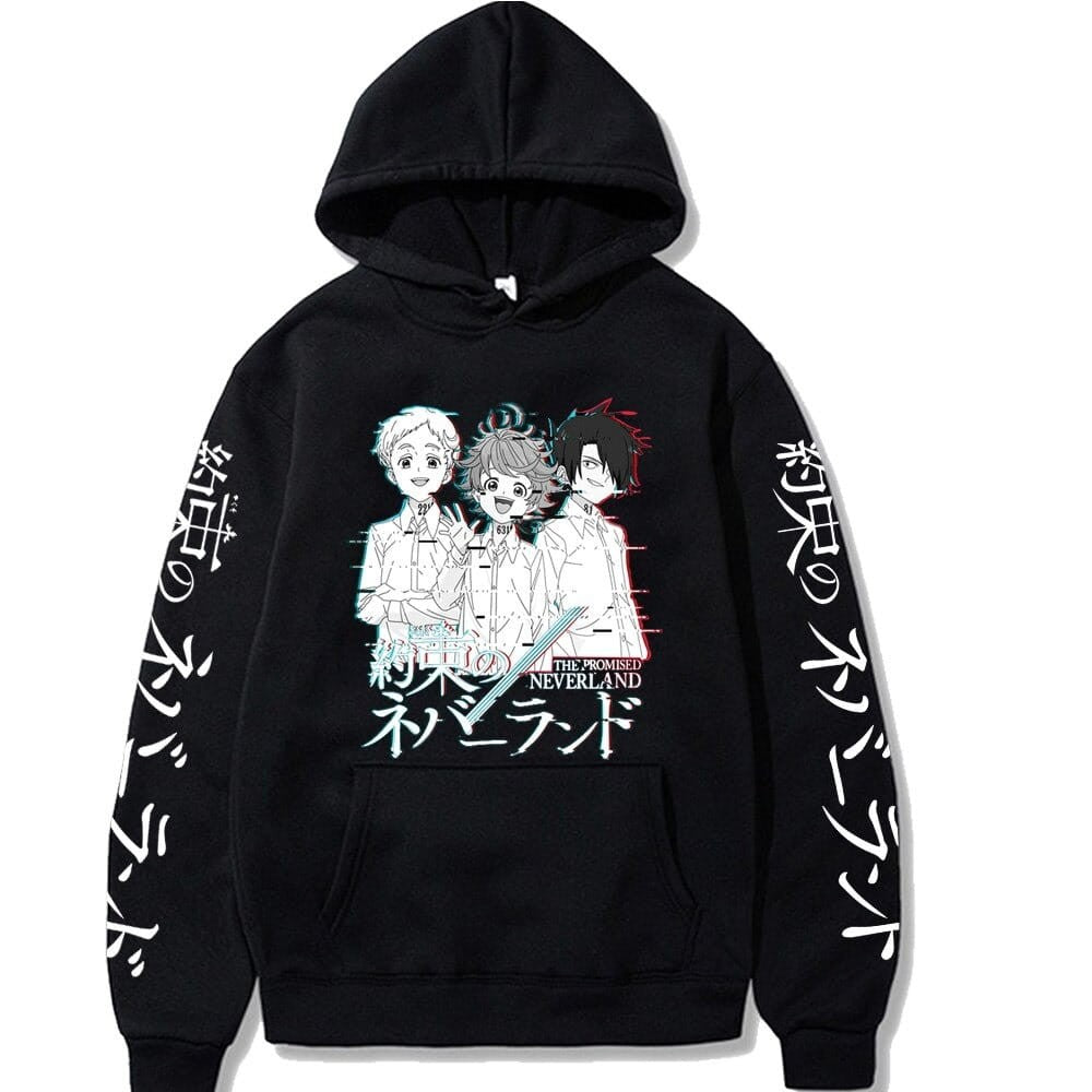 The Promised Neverland Anime Cotton Hoodie