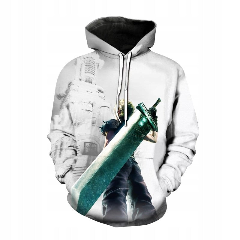 3D Print Hoodie Final Fantasy