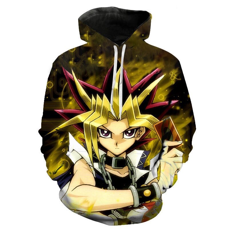 Anime 3D Print Hoodie Yu-Gi-Oh!