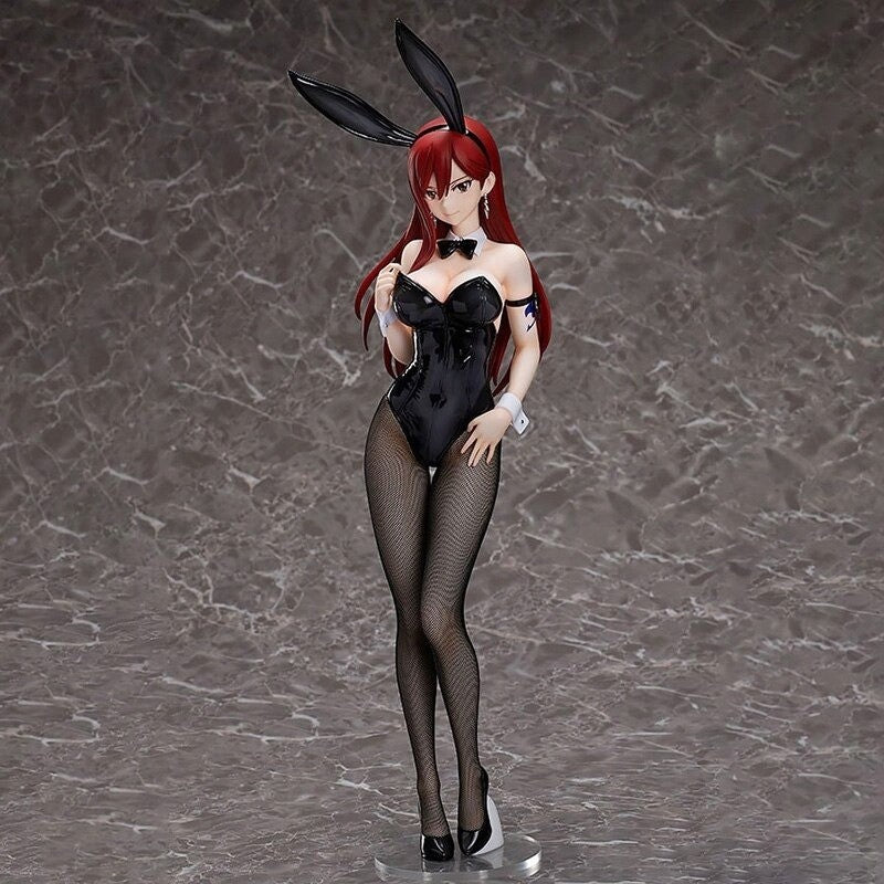 Sexy Fairy Tail Bunny Figure - Erza Scarlet