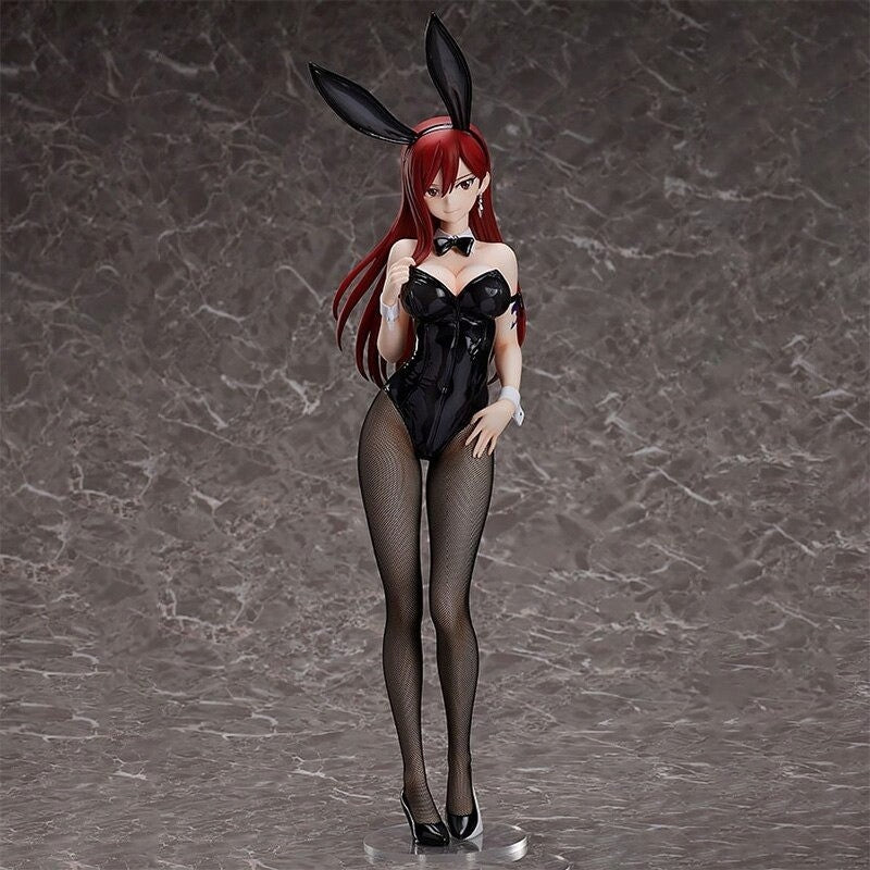 Sexy Fairy Tail Bunny Figure - Erza Scarlet
