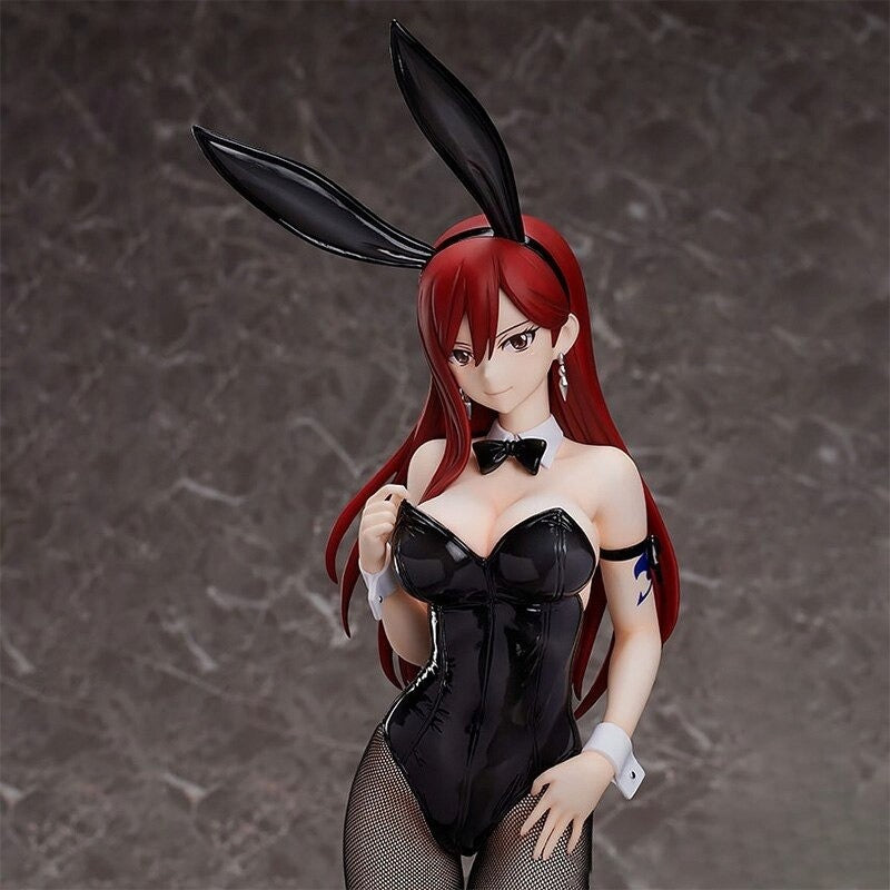 Sexy Fairy Tail Bunny Figure - Erza Scarlet