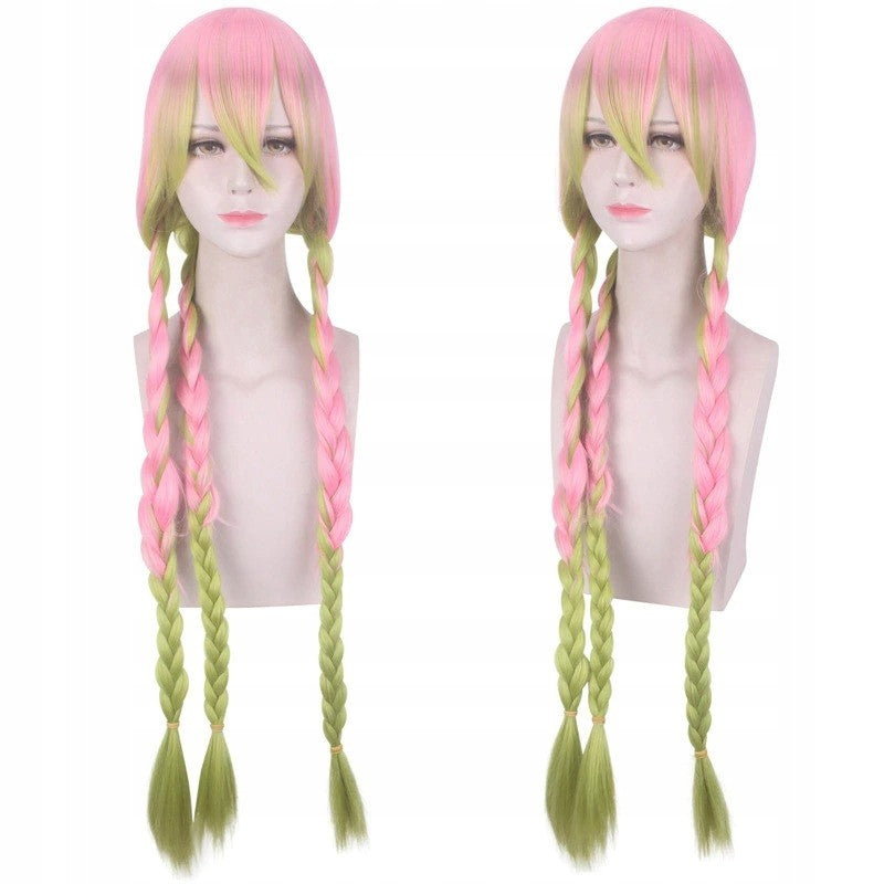 Anime Cosplay Wig DEMON SLAYER MITSURI KANROJI COSPLAY