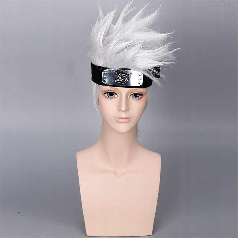 Anime Cosplay Wig Naruto Kakashi Hatake Cosplay