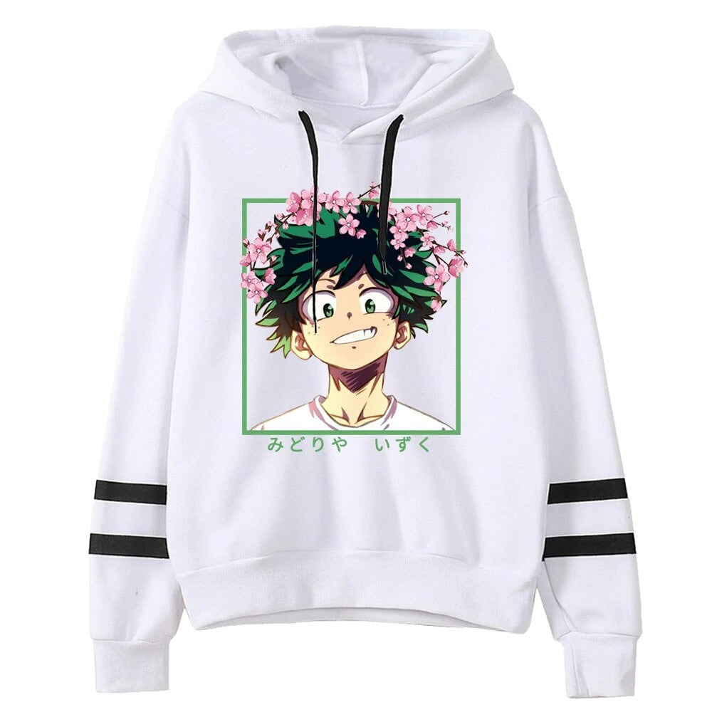 Cotton Hoodie My Hero Academia Deku Midoryia