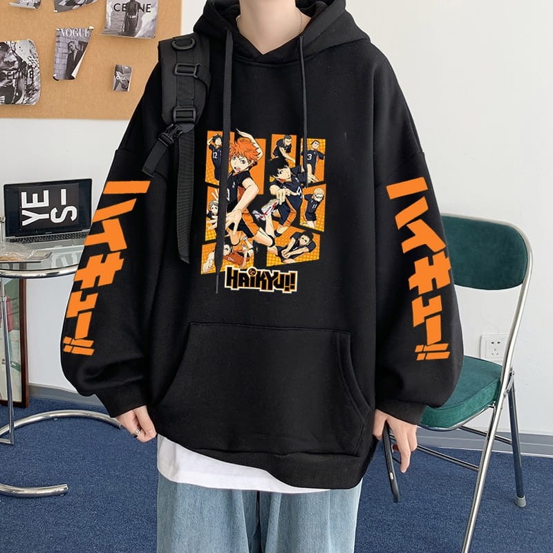HAIKYUU!! Anime Cotton Hoodie