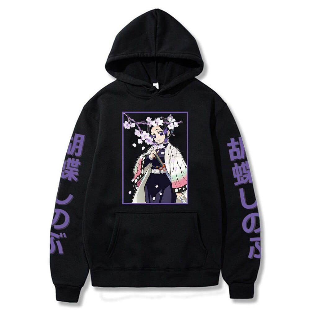 Demon Slayer Shinobu Kocho Cotton Hoodie
