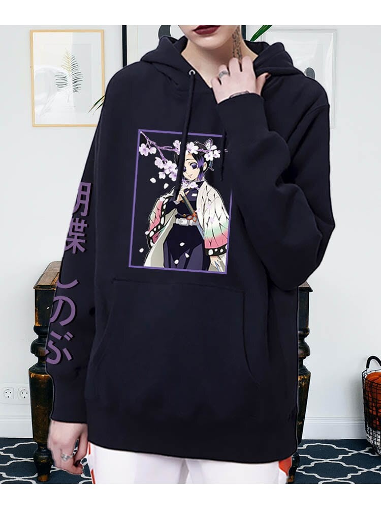 Demon Slayer Shinobu Kocho Cotton Hoodie