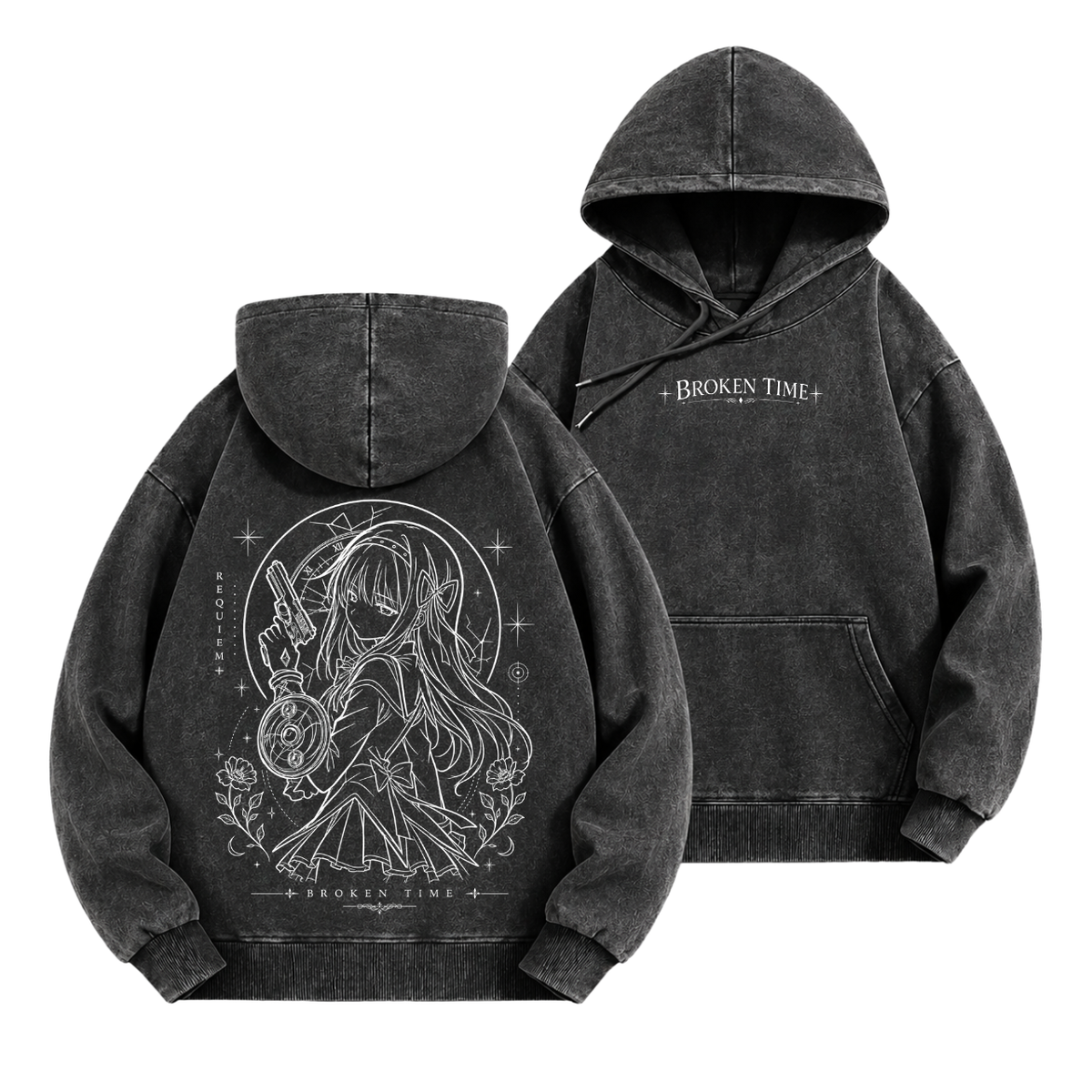 Cotton Hoodie Anime Madoka Magica