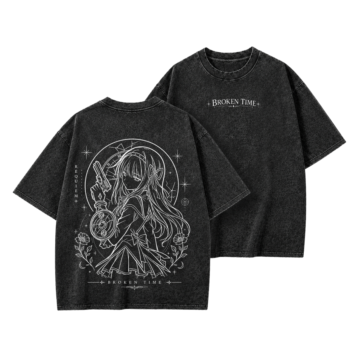 Anime T-shirt 100% Cotton Madoka Magica