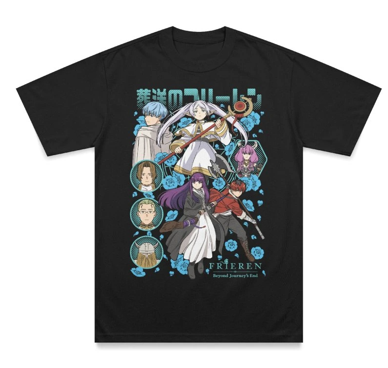 Anime T-shirt 100% COTTON Frieren