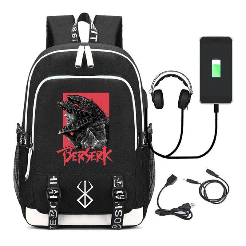 Anime Berserk School Backpack