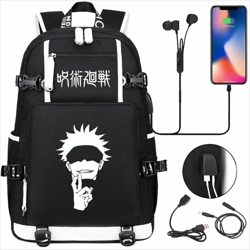 Anime Jujutsu Kaisen School Backpack