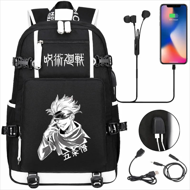 Anime Jujutsu Kaisen School Backpack