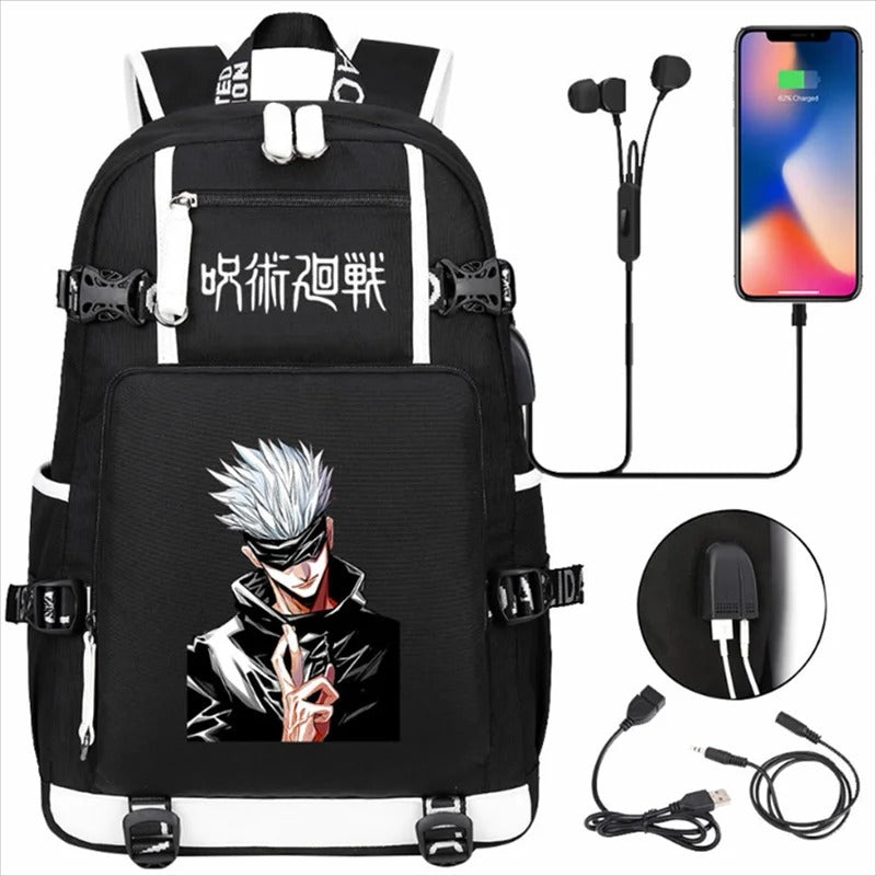 Anime Jujutsu Kaisen School Backpack