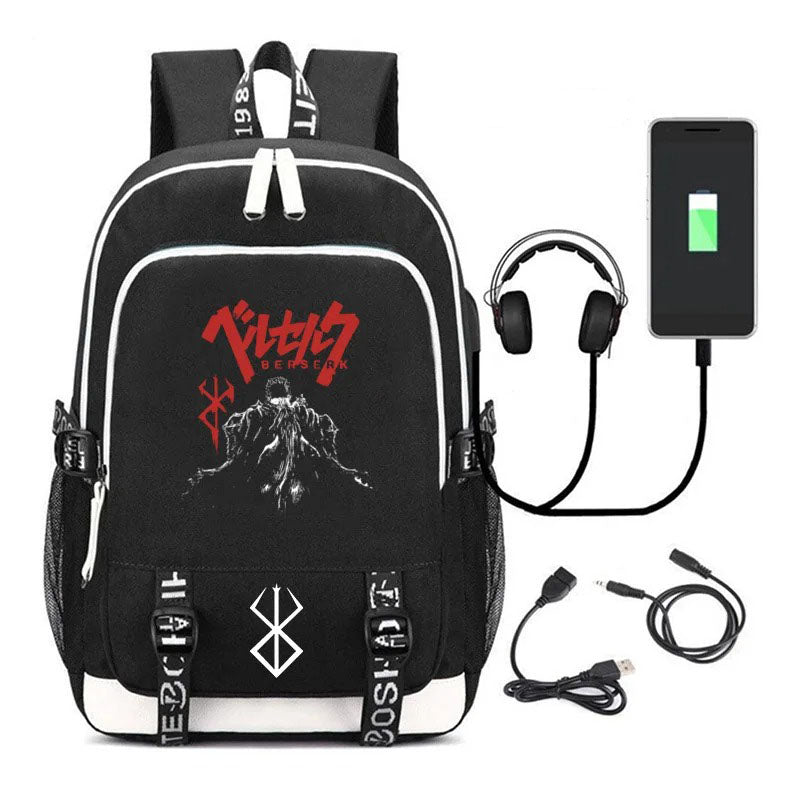 Anime Berserk School Backpack