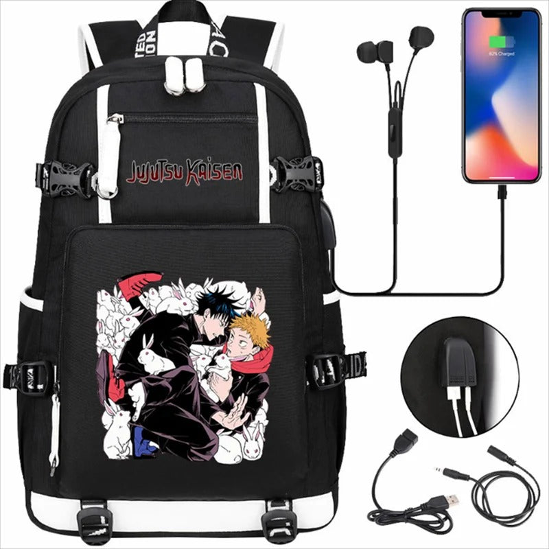 Anime Jujutsu Kaisen School Backpack