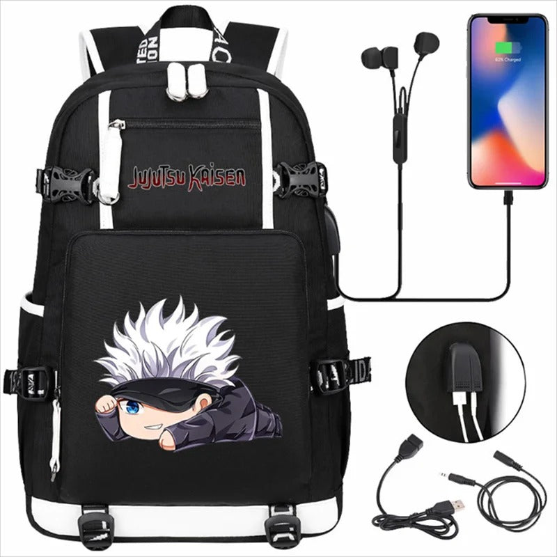 Anime Jujutsu Kaisen School Backpack