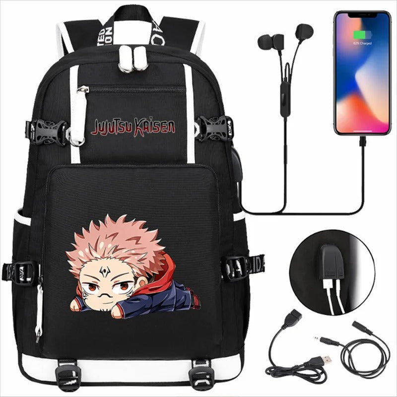 Anime Jujutsu Kaisen School Backpack