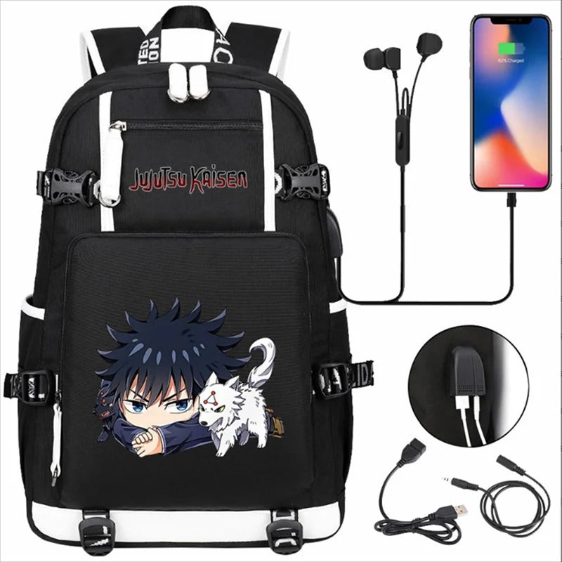 Anime Jujutsu Kaisen School Backpack