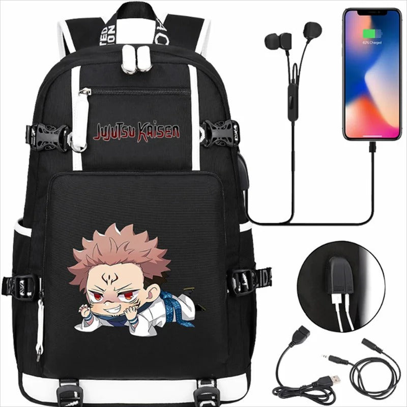 Anime Jujutsu Kaisen School Backpack