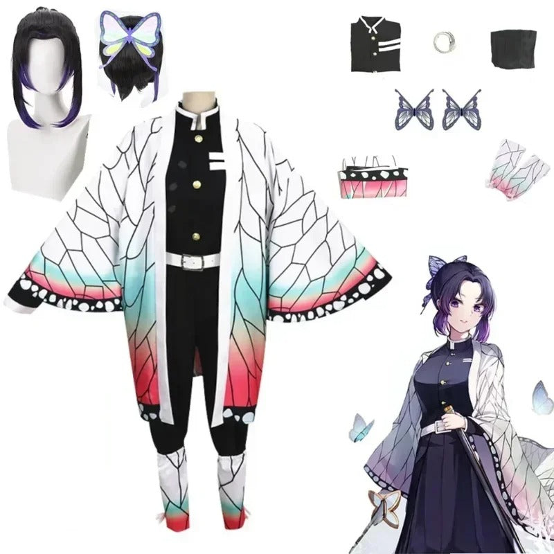 Kochou Shinobu Cosplay Set Demon Slayer