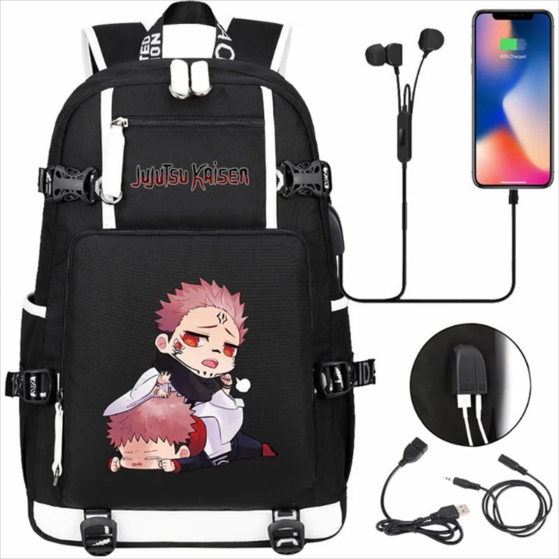 Anime Jujutsu Kaisen School Backpack