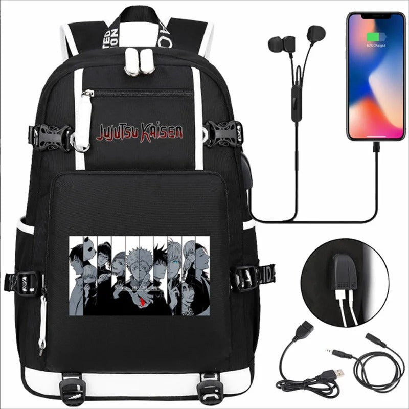 Anime Jujutsu Kaisen School Backpack