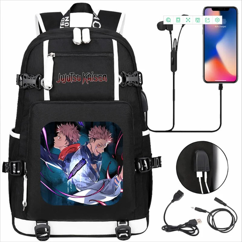 Anime Jujutsu Kaisen School Backpack