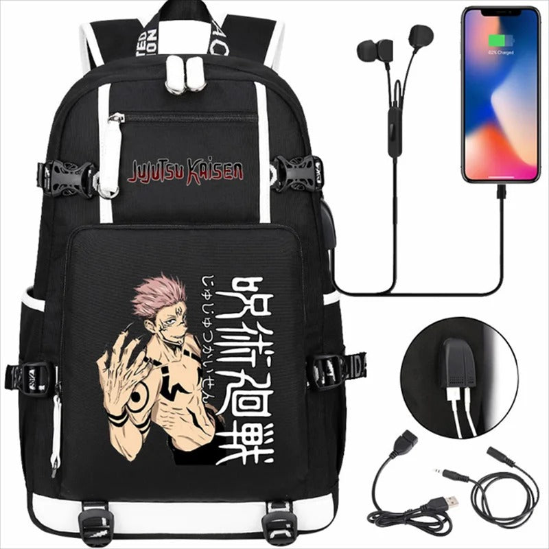 Anime Jujutsu Kaisen School Backpack