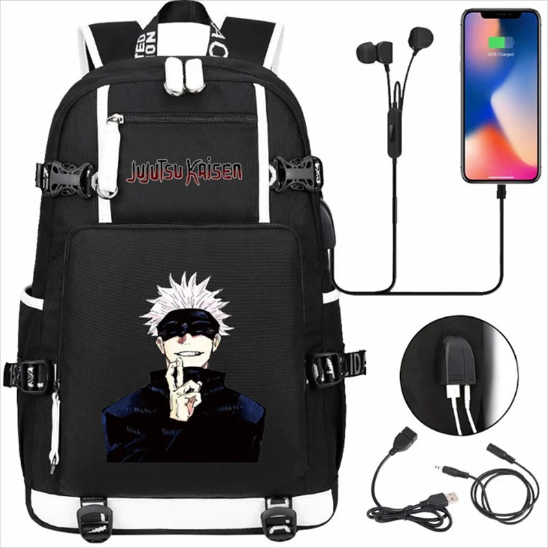 Anime Jujutsu Kaisen School Backpack